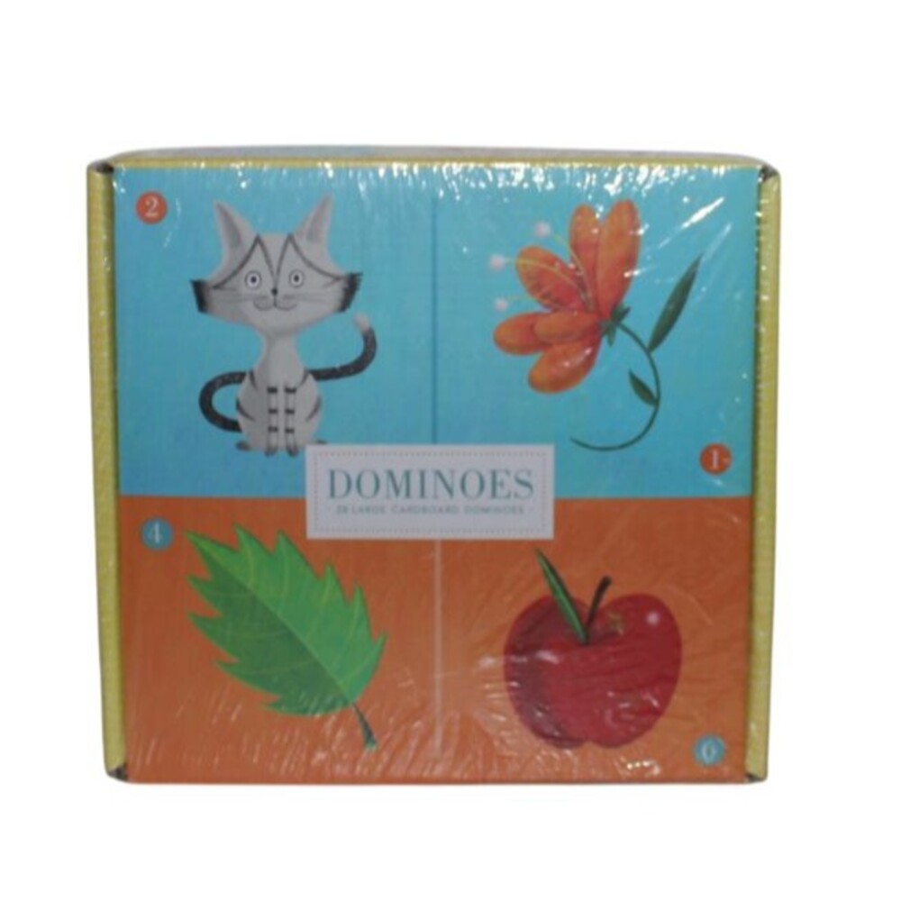 MudPuppy Dominoes 24 Large Cardboard NIB